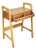 Czech Oak Side Table with Integrated Storage Drawer, 1960s For Sale