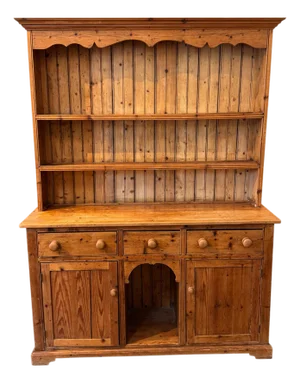 19th Century English Pine Dresser