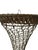 This French Woven Brass Chain Wall Hanging Antique Pocket Vase is a unique and stylish decorative piece that adds a touch...