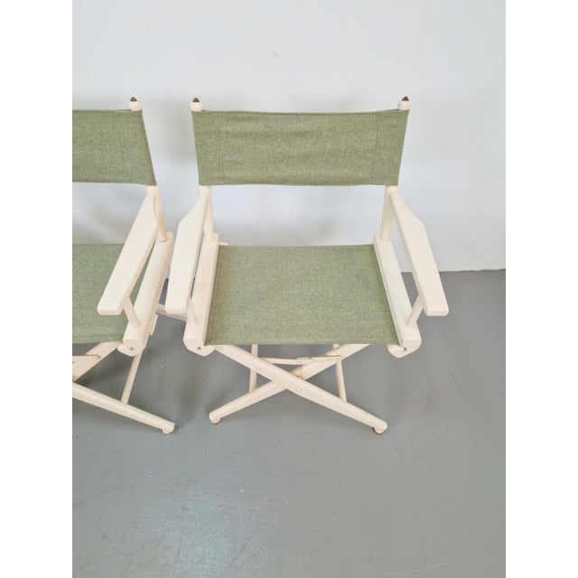 Vintage Wooden Director's Folding Chairs, 1960s, Set of 4 For Sale - Image 6 of 12