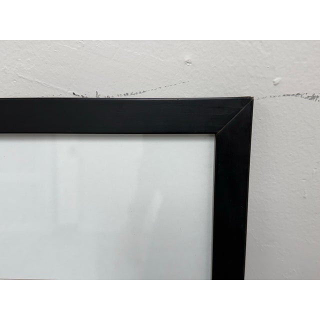 Drawing of European Laborer in Charcoal, Framed For Sale - Image 4 of 12
