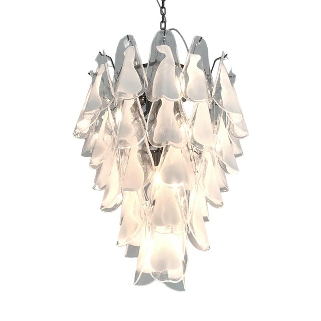Sella Chandelier in Murano Glass from Simoeng For Sale