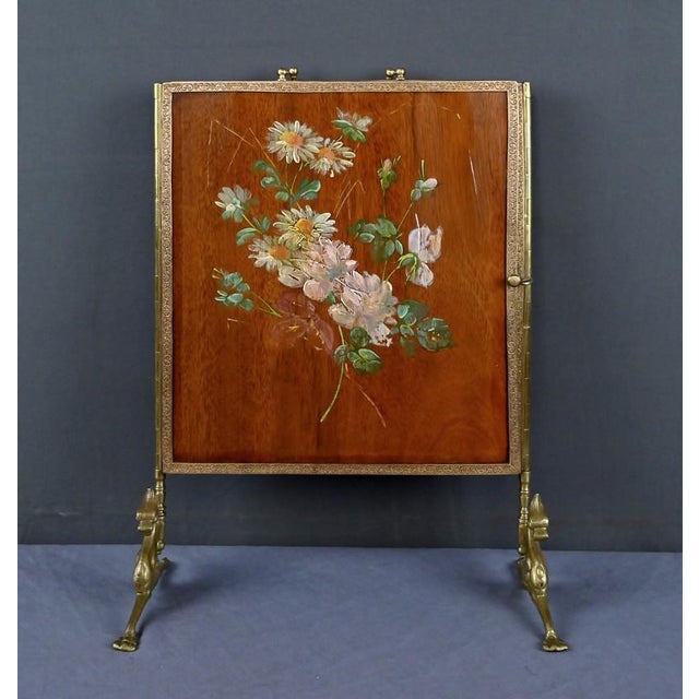 Bronze Triptych Mirror, 1900s For Sale - Image 6 of 17