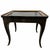 Drexel Drexel Et Cetera Chinoiserie Black Lacquer One Drawer Side Drink Table For Sale - Image 4 of 12