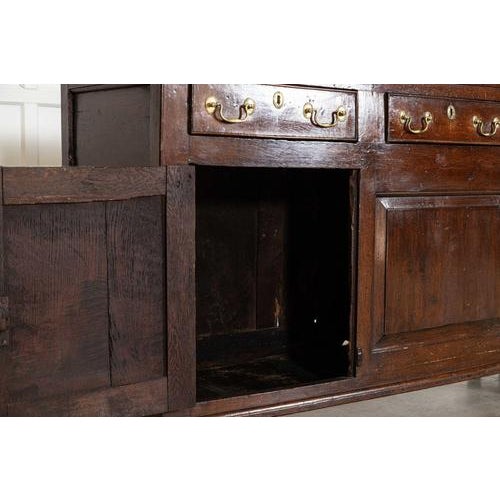 George III English Oak Dresser Base, 1790s For Sale - Image 18 of 18