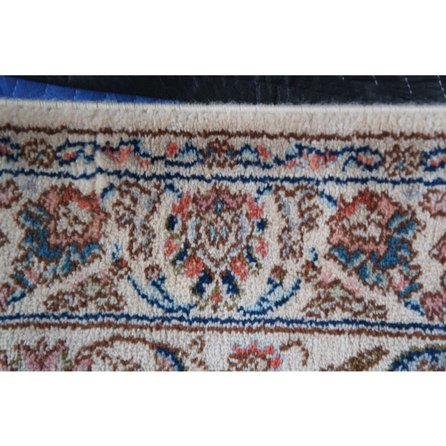 Karastan 100% Wool Floral Palmette Animal 738 Area Rug Runner Mat 2.5' X 20' For Sale - Image 6 of 15