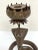 19th Century Anglo, Indian Engraved & Jeweled Bronze Cobra Candlestick For Sale - Image 9 of 13