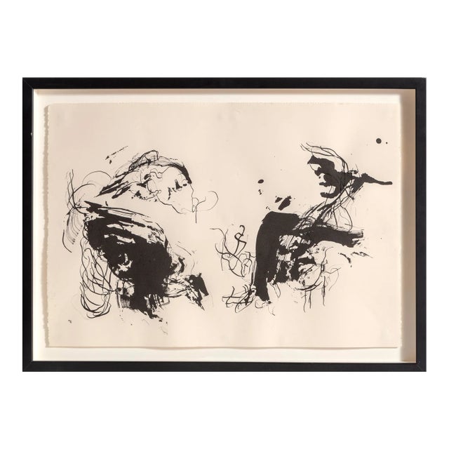 Untitled, Karl Klingbiel Ink on Paper (Unsigned) For Sale