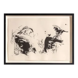 Untitled, Karl Klingbiel Ink on Paper (Unsigned)