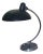Rare First Production of Black President 6631 Desk Lamp by Christian Dell for Kaiser Idell / Kaiser Leuchten, 1930s For Sale
