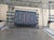 Handmade Cotton Area Rug, Vegetable Dyed, Indigo Blue, Cream and Terracotta Striped Dhurrie -6'x9' For Sale - Image 9 of 13