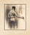 Study of Man With Bullwhip* John Garth, c. 1930s Study of Man With Bullwhip by John Garth is a rare and revealing example...