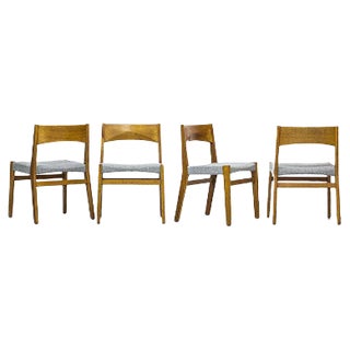 Dining Chairs by John Vedel Rieper for Erhard Rasmussen, 1957, Set of 4 For Sale