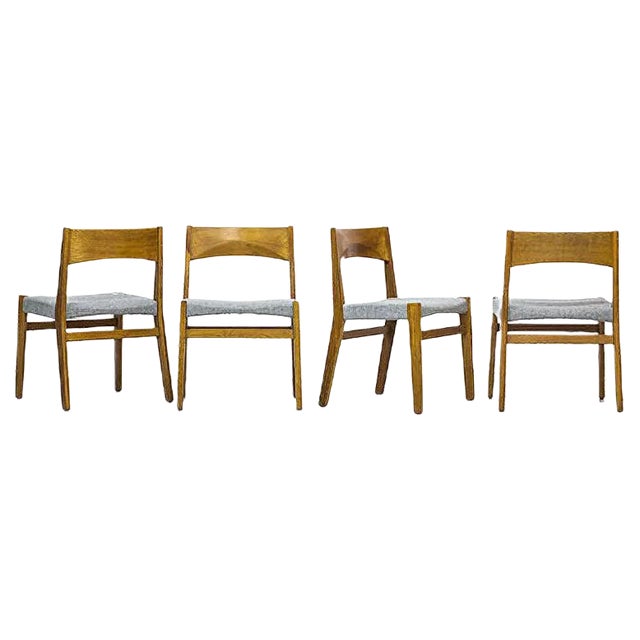 Dining Chairs by John Vedel Rieper for Erhard Rasmussen, 1957, Set of 4 For Sale