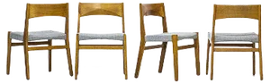 Dining Chairs by John Vedel Rieper for Erhard Rasmussen, 1957, Set of 4