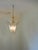 Metal Italian Brass and Murano Glass Palms Chandelier, 1970s For Sale - Image 7 of 10