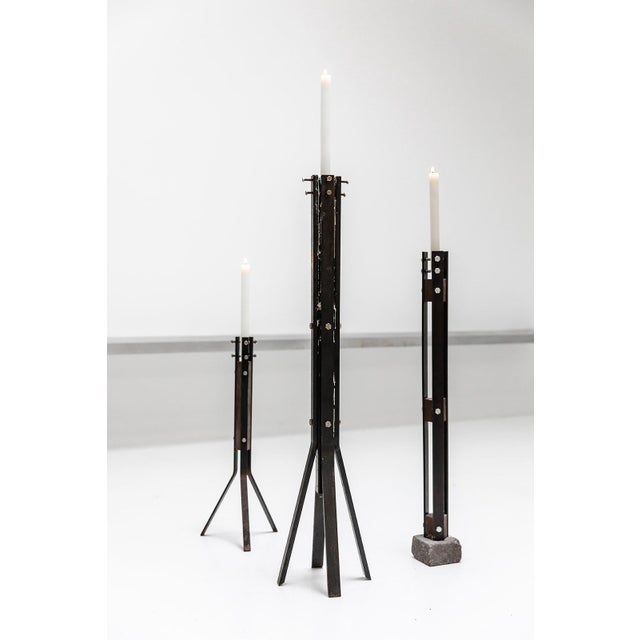 Candlebras by Gerard Kuijpers, 1980s, Set of 4 For Sale - Image 12 of 17