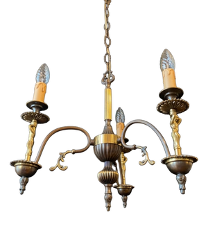 Vintage French Chandelier, 1960s