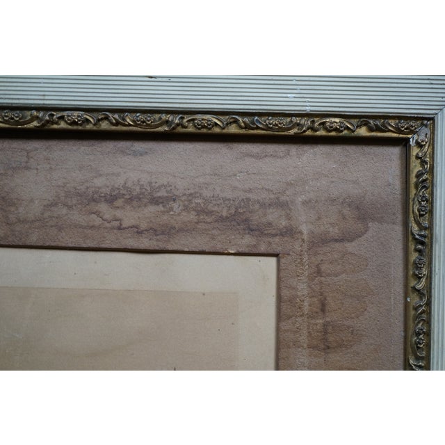 Antique Ernest C Rost Signed Four Seasons Panoramic Landscape Print 32" For Sale - Image 12 of 13