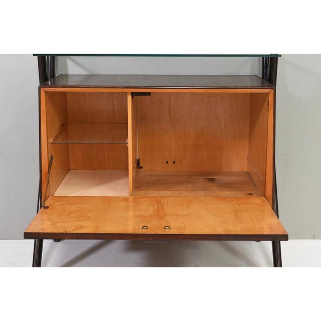 Dry Bar Cabinet attributed to Vittorio Dassi, Italy, 1950s For Sale - Image 9 of 17