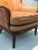 Designer Knoll Upholstered High Wingback Saddle Leather Chair For Sale - Image 4 of 13
