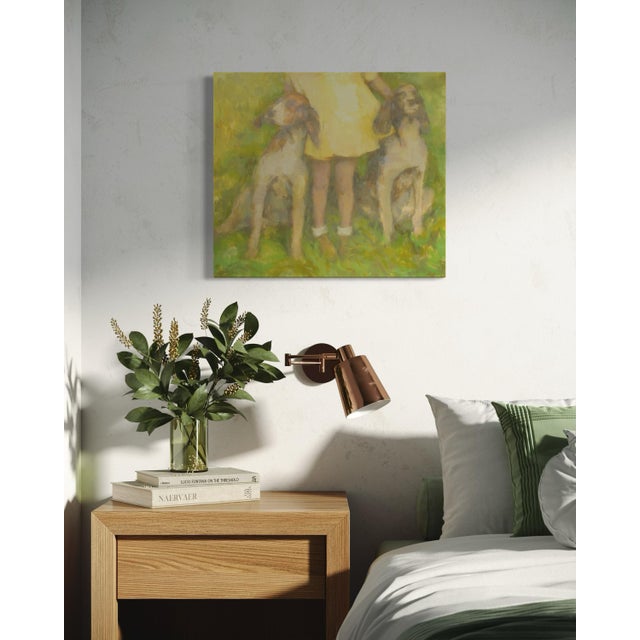 This painting is part of an ongoing series exploring the history of my area through vintage photographs and imagined...