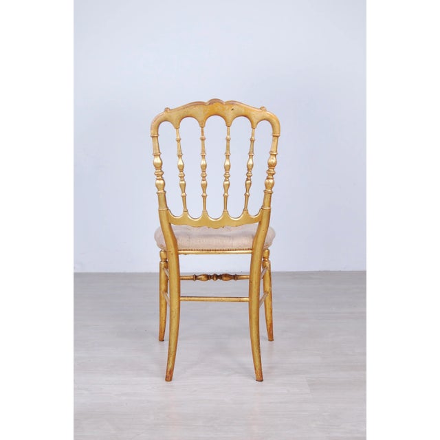 Golden Chiavari Chair, Early 1900s For Sale - Image 4 of 16