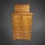 Biedermeier Maple Veneer Pillared Chest of Drawers with Pointed Gable, Thuringia, 1820s For Sale - Image 6 of 11