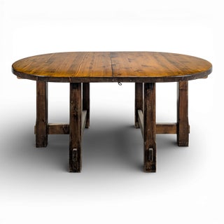 Vintage Chalet Dining Table For Sale