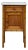 19th Century English Pine Bedside Cabinet with Marble Top and Faux Bamboo Frame For Sale
