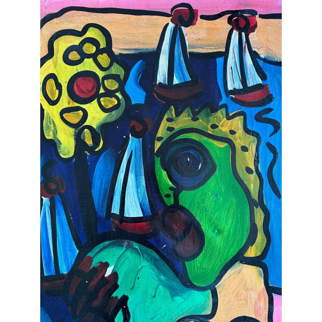 Peter Keil Original Peter Keil Painting - Junge Wilde Collection For Sale - Image 4 of 5