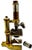 Fine Quality Authentic Antique Solid Brass Doctors Microscope by Bausch & Lomb Optical Co. New York Circa 1894 For Sale - Image 11 of 18
