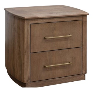 Chronos 2-Drawers Nightstand For Sale