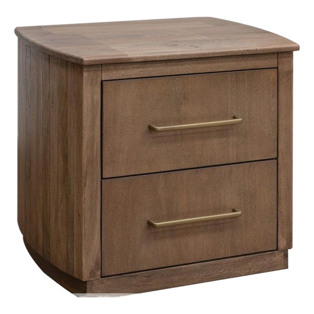 Chronos 2-Drawers Nightstand For Sale