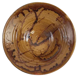 Stoneware Salad Bowl by Alain Magne for La Borne, 1970s