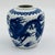 Vintage Chinoiserie Blue and White Porcelain Dragon Ginger Jar For Sale - Image 4 of 9