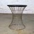 Warren Platner Mid-20th Century MCM Stool Manner of Warren Platner Chrome Wire Base and Black Vinyl Seat For Sale - Image 4 of 18