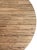Outdoor Round Teak Mod Dining Table For Sale - Image 4 of 8