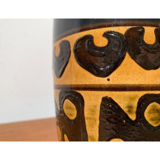 Mid-Century West German Pottery WGP Vase from Dümler & Breiden, 1960s For Sale - Image 6 of 15