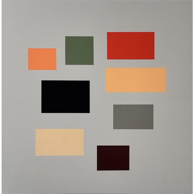Tom McGlynn Contemporary Abstract Acrylic on Birch Panel "Who Are You" by Tom McGlynn For Sale - Image 4 of 4