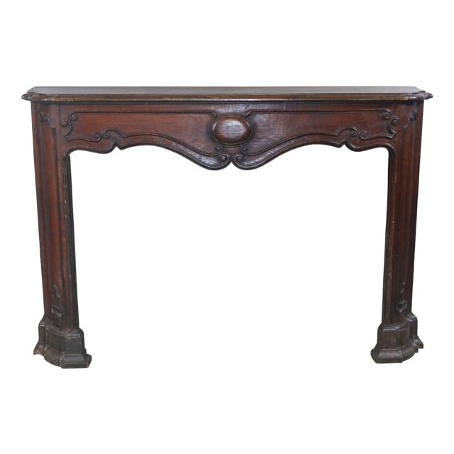 Oak Fireplace, 19th Century For Sale