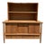 Mid 20th Century Two Piece “Contempora” Danish Style Hutch by Mt. Airy Furniture for John Stuart Furniture For Sale