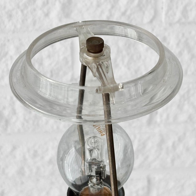 Mid-Century Brass and Silk Floor Lamp from Upsala Armaturfabrik, Sweden, 1960s For Sale - Image 10 of 12