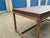 Wood Modern Mid Century Style Oak and Walnut Desk For Sale - Image 7 of 13