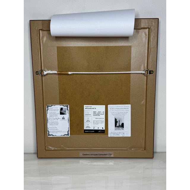 Old Master Portrait in Graphite: John Viii, Count of Nassau, Lord of Cattenell and Beilstein, in Armor — After Van Dyck C1800s For Sale - Image 16 of 18