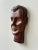 Vintage Hand-Carved Male Bust Wall Hanging, Circa Mid 20th-Century For Sale - Image 12 of 13