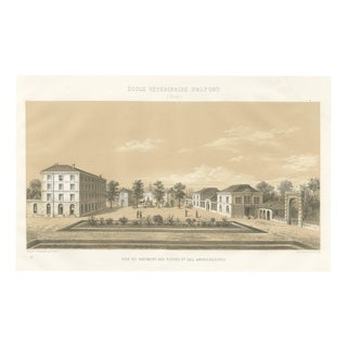 V. Rose, Alfort Veterinary School, 1873, Paper For Sale
