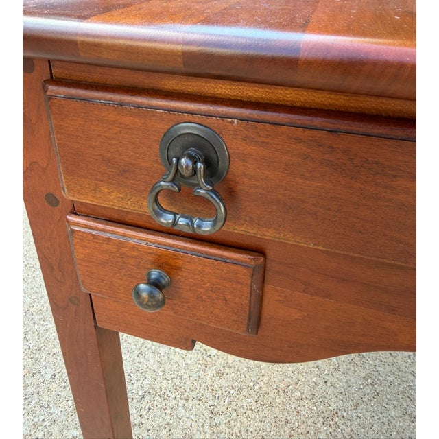 Late 20th Century Bob Timberlake #833-946 for Lexington Solid Cherry Lamp End Side Tables – Pair For Sale - Image 14 of 18