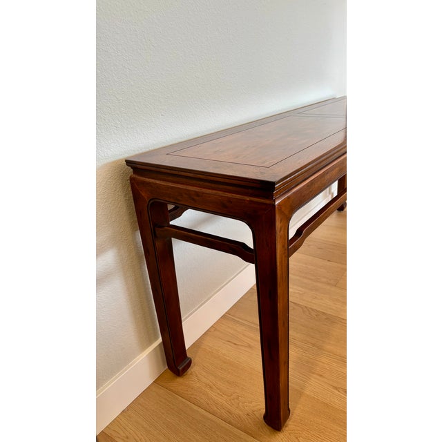 Vintage Henredon Chinoiserie/Ming Style Sofa Table/Console For Sale In San Diego - Image 6 of 14