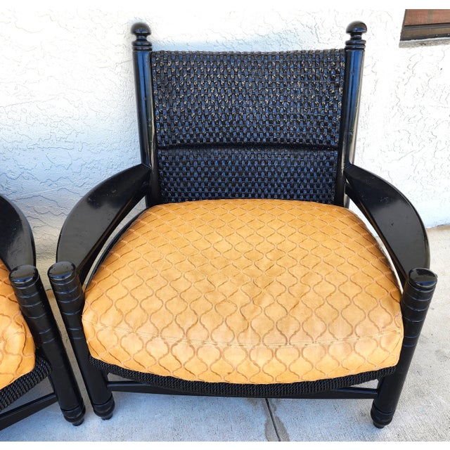 Palm Beach Lounge Chairs Indoor Outdoor For Sale - Image 10 of 12